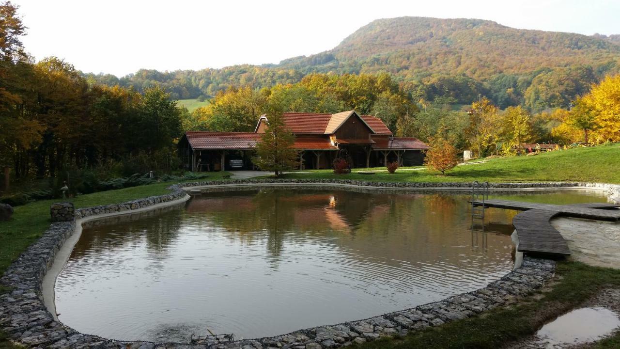 Country House With A Pool In Medvednica Nature Park Загреб Экстерьер фото